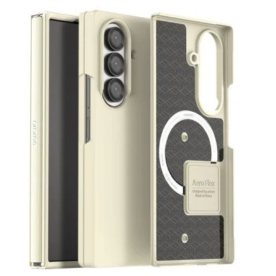 Araree Aero Flex Magsafe Case For Samsung Z Fold 7 - Cream